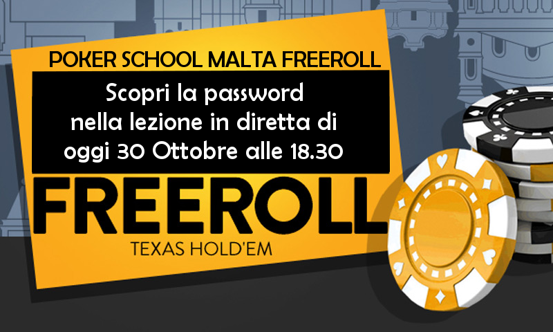 MALTA POKER SCHOOL FREEROLL